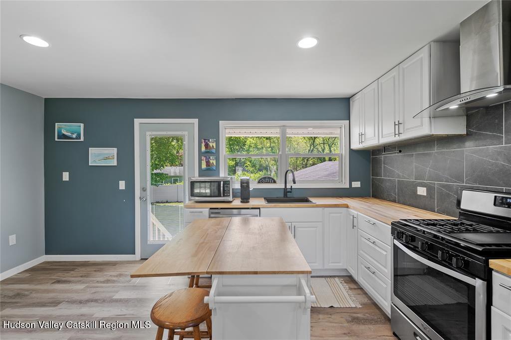 69 Mossybrook Road High Falls, NY 12440 - Photo 7 of 36 a kitchen with a sink cabinets and window