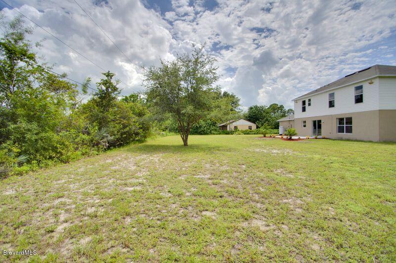 2139 Watkins Road Southeast Palm Bay, FL 32909 - Photo 30 of 32 a view of a large garden with plants and large trees
