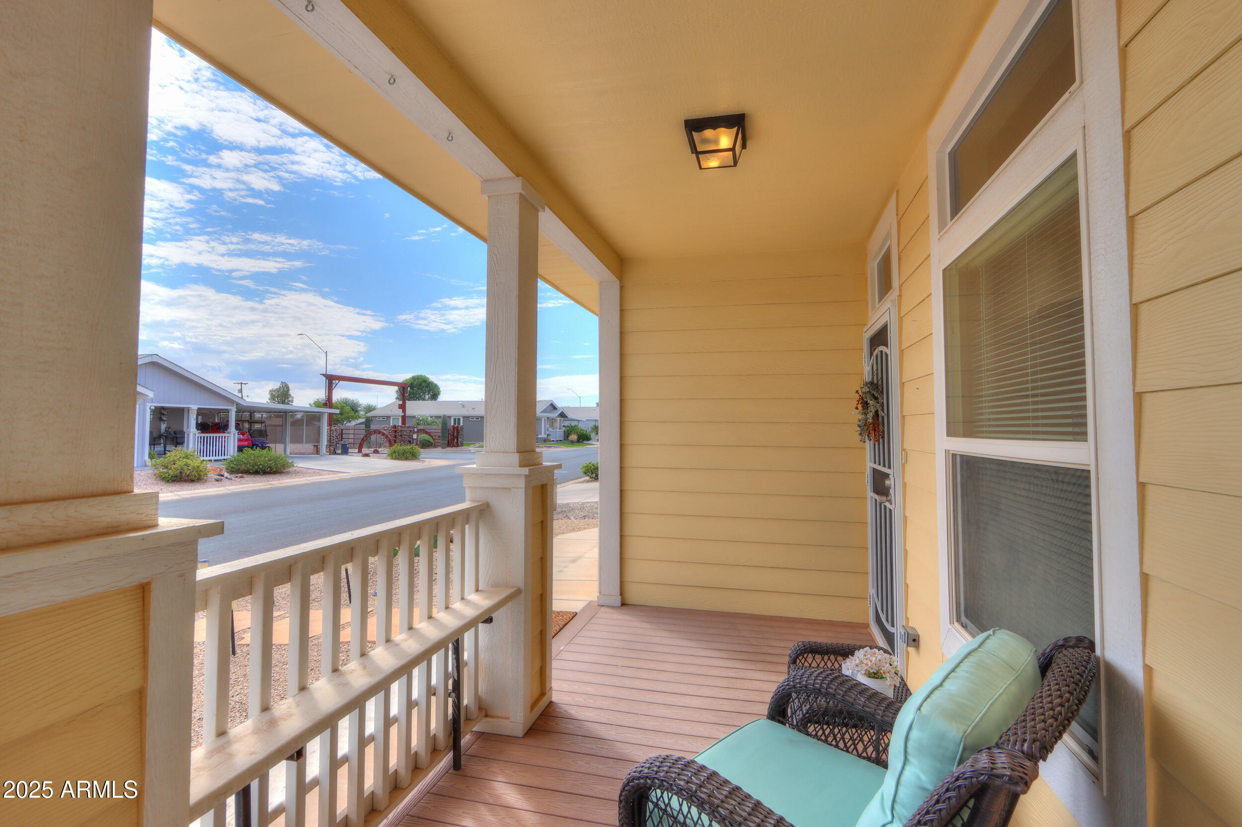 2263 North Trekell Road, Unit 36 Casa Grande, AZ 85122 - Photo 6 of 53 a view of balcony with furniture