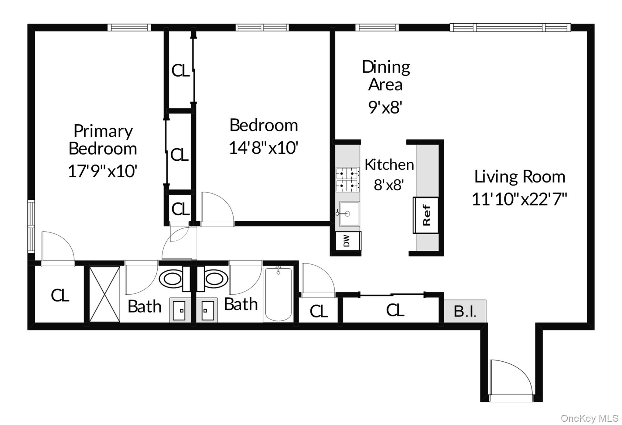 2261 Palmer Avenue, Unit 2M New Rochelle, NY 10801 - Photo 22 of 22 View of layout