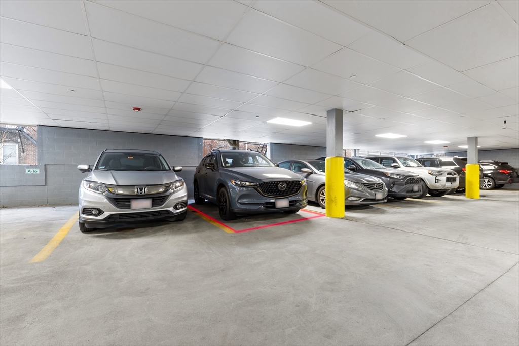70 Bremen Street, Unit 501 Boston, MA 02128 - Photo 15 of 15 a car parked in garage