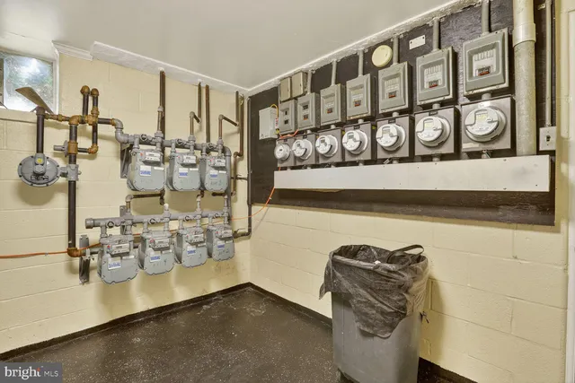 a view of water heater room