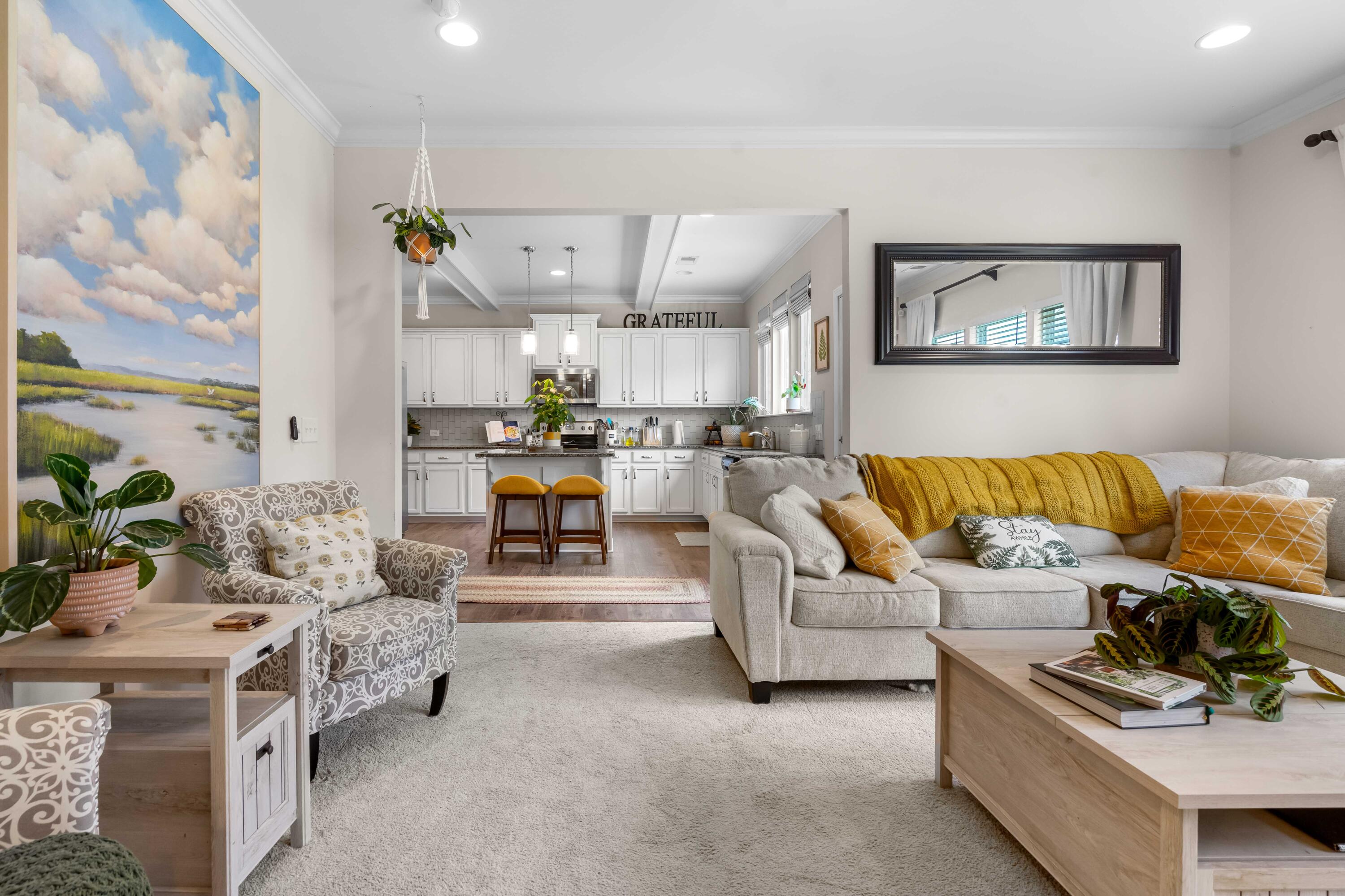 345 Garbar Lane Moncks Corner, SC 29461 - Photo 21 of 54 Family Room toward Kitchen