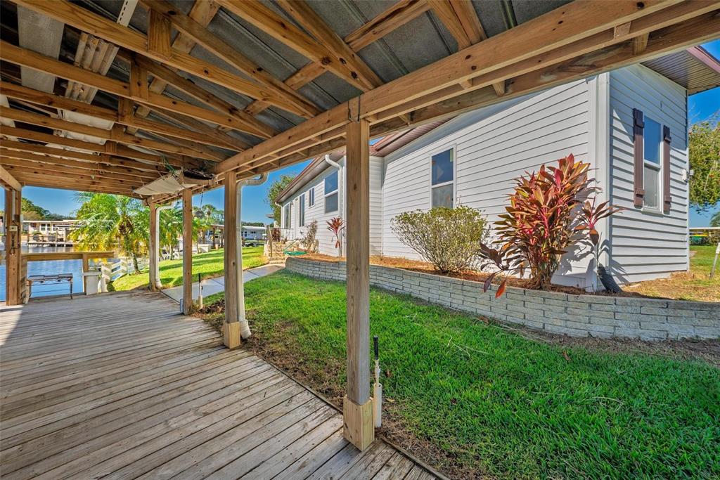 945 Todd Way Tavares, FL 32778 - Photo 54 of 75 a view of a backyard