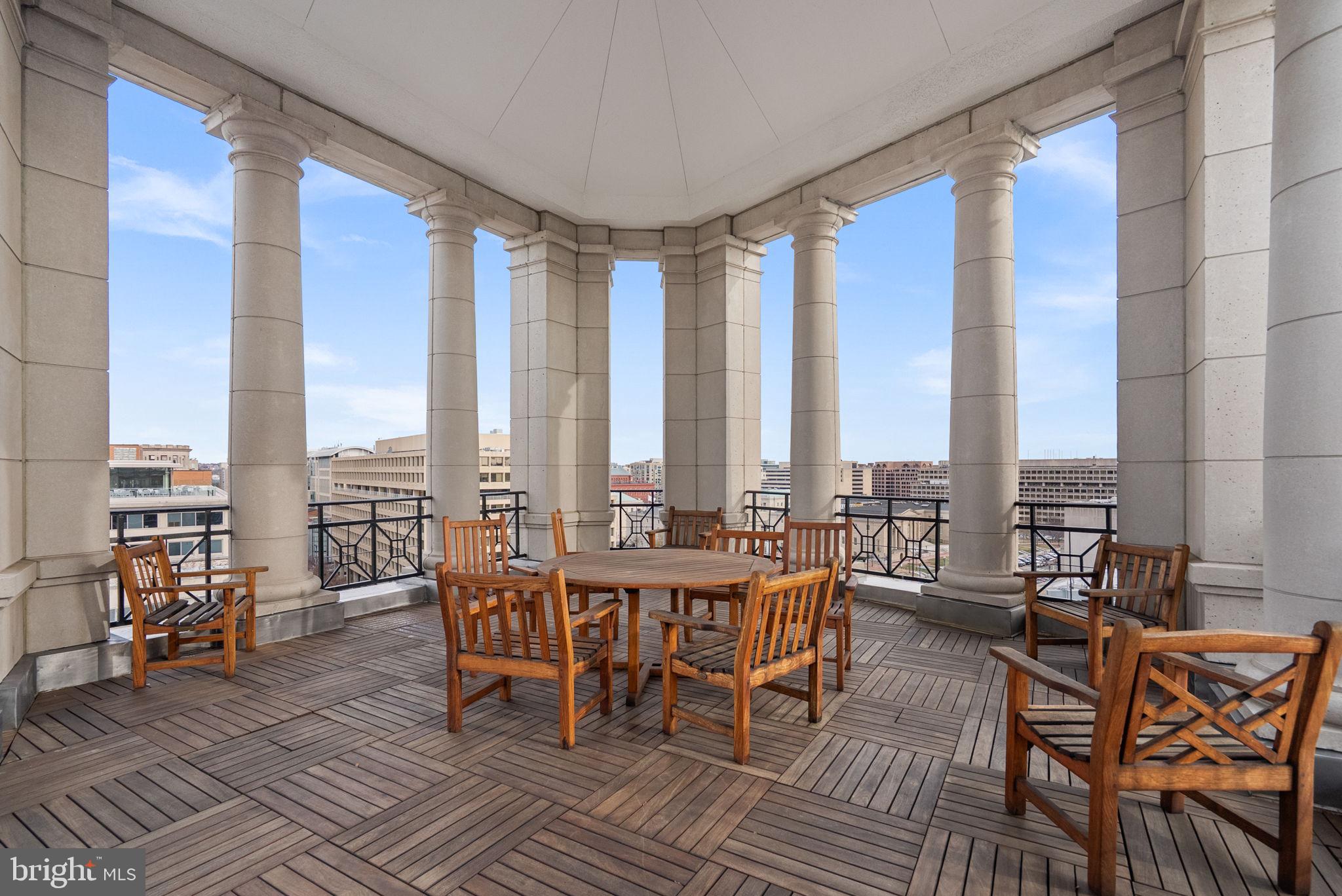 601 Pennsylvania Avenue Northwest, Unit 1502N Washington, DC 20004 - Photo 19 of 22 Lovely rooftop gazebo