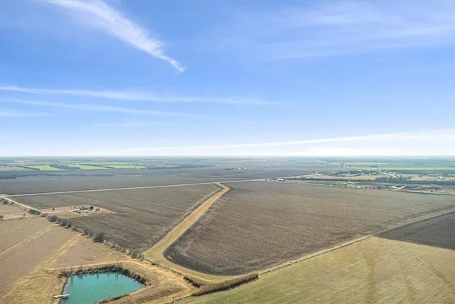 a view of an ocean and beach