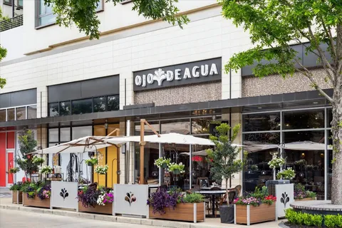 a view of a stores