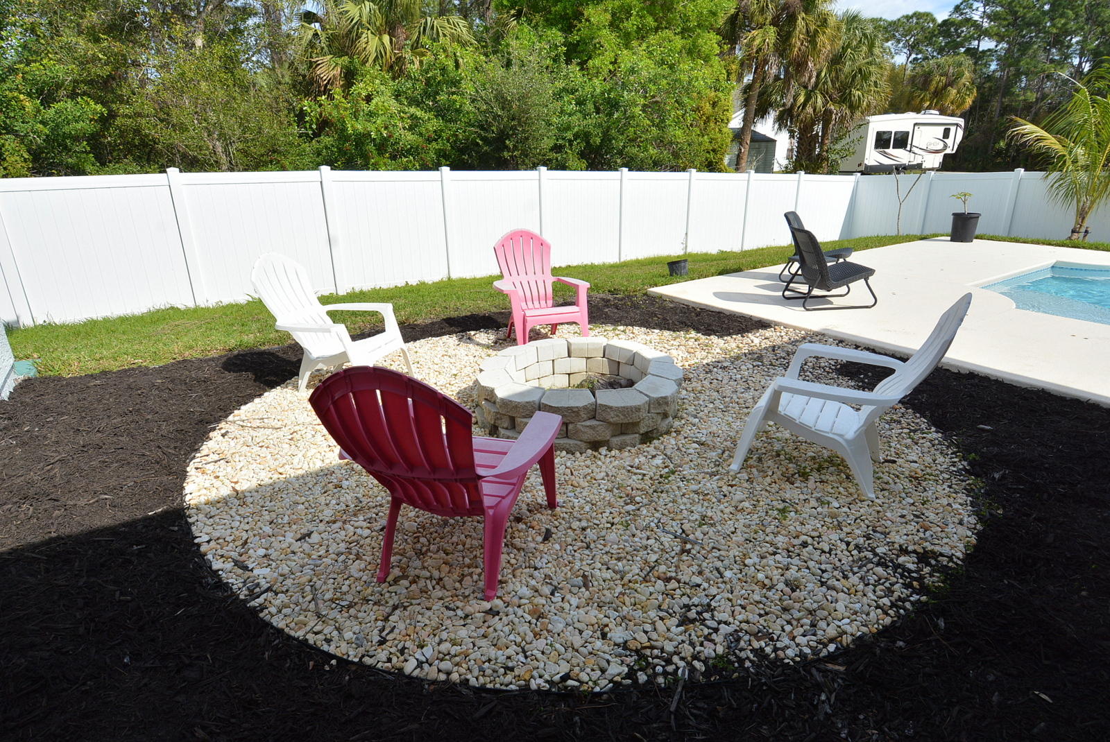 2349 Southwest Madrid Road Port St. Lucie, FL 34953 - Photo 60 of 69 Firepit