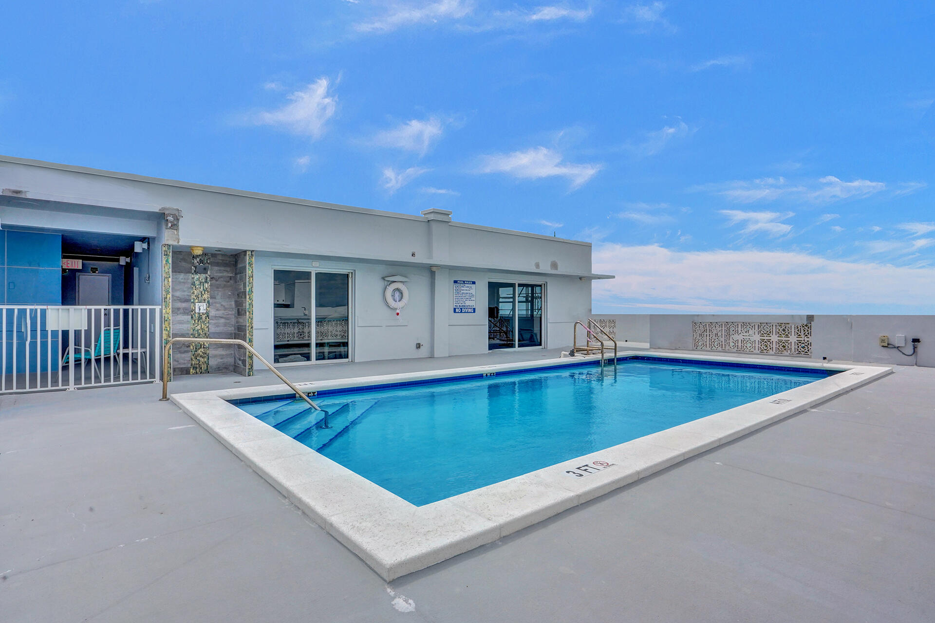 320 South Surf Road, Unit 402 Hollywood, FL 33019 - Photo 18 of 30 Baker new pool with shower