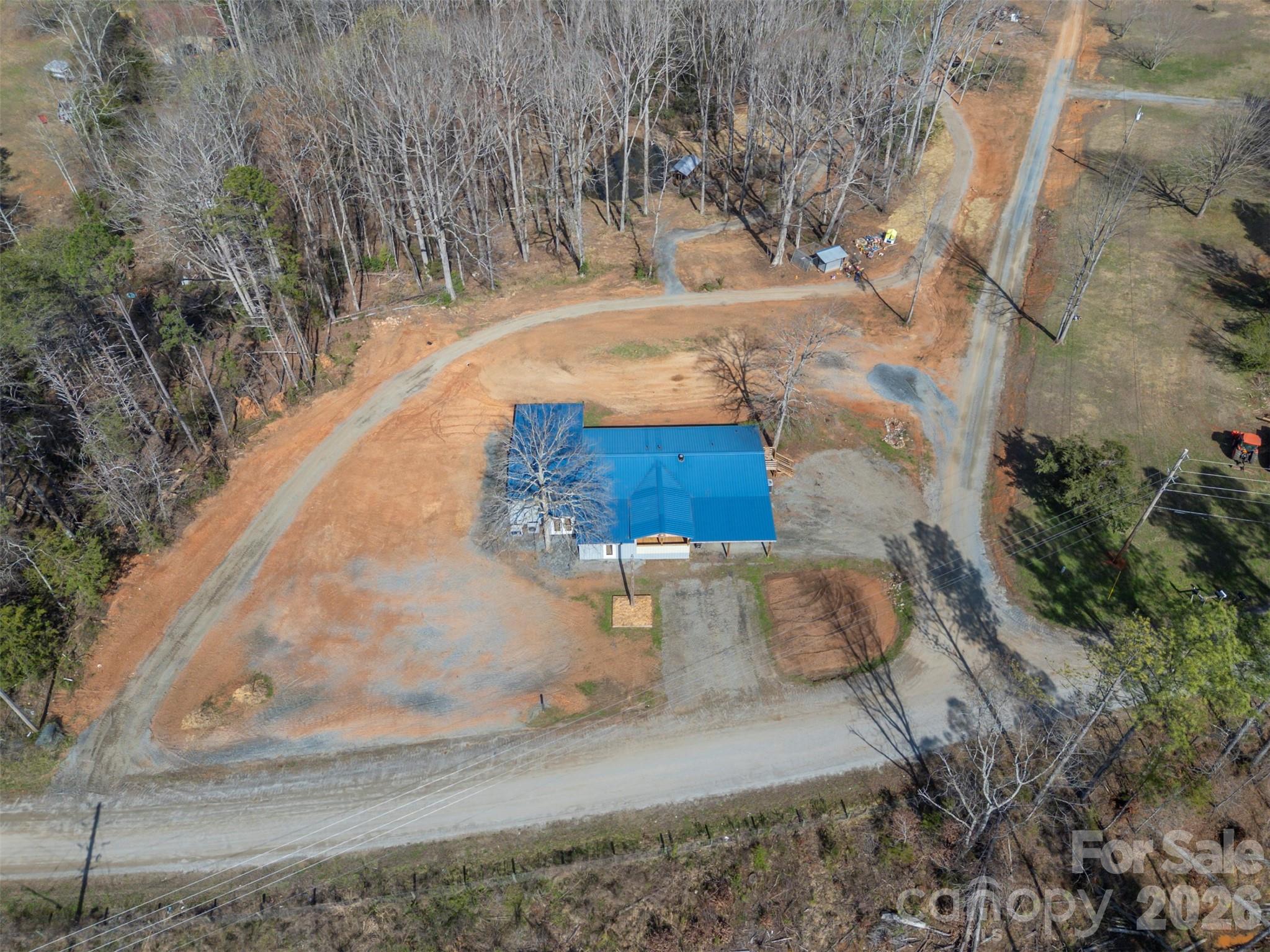 220 Mt Harmony Church Road Lawndale, NC 28090 - Photo 29 of 48 a view of a yard with large trees