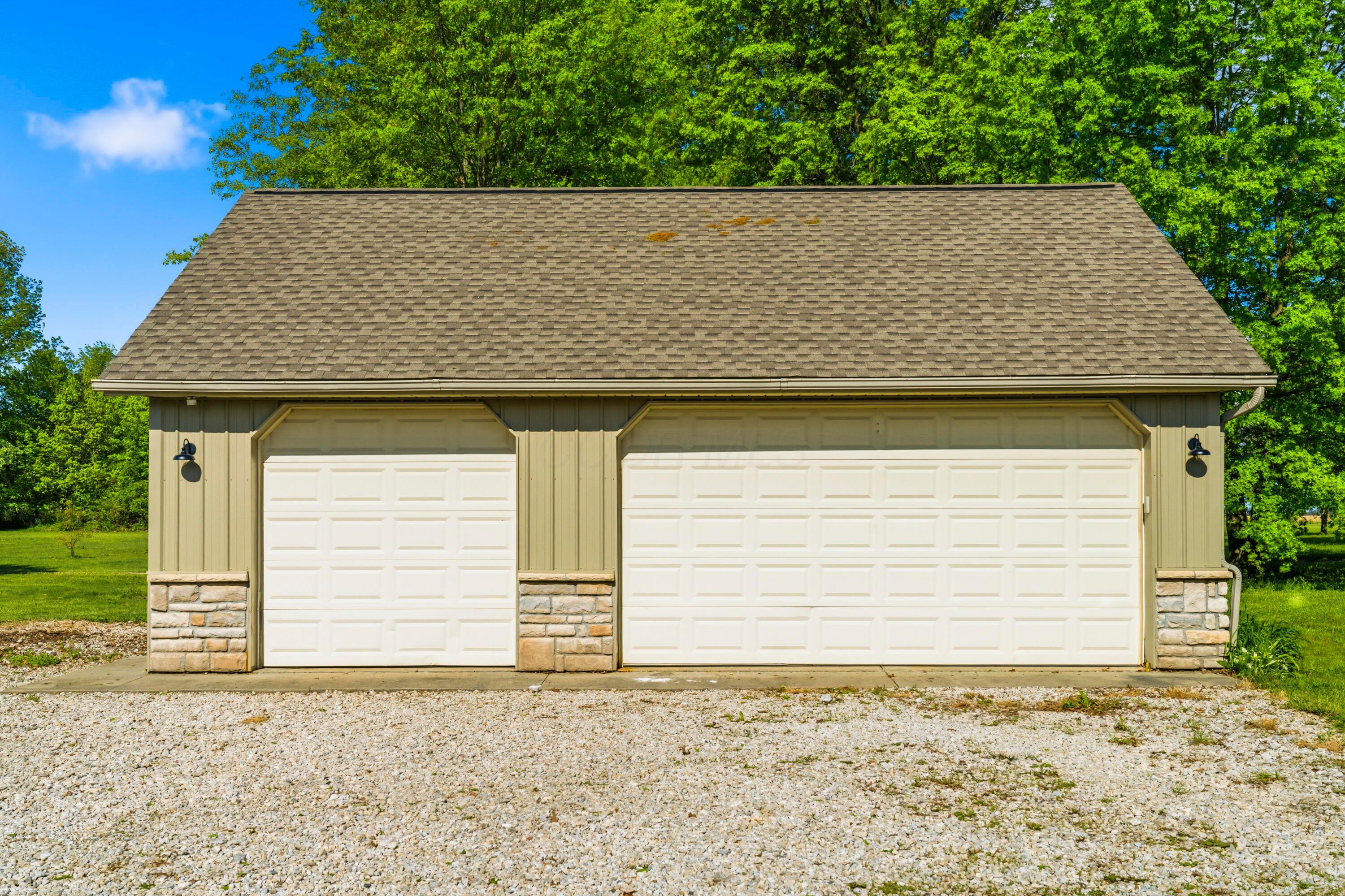 8507 Benner Road Johnstown, OH 43031 - Photo 60 of 69 24 x 32 outbuilding with 3 car garage and workshop! Insulated with attic area and electric!