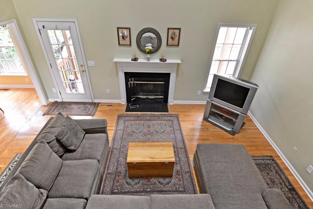 7548 Strawberry Road Summerfield, NC 27358 - Photo 8 of 20 Looking down from the landing...
