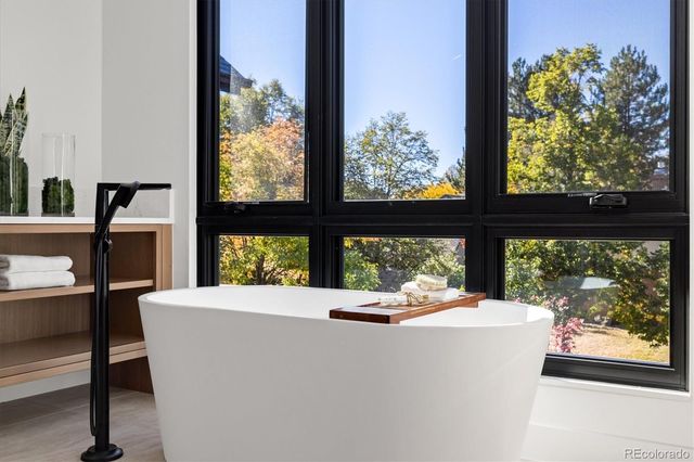 a view of a living room and a window
