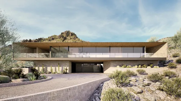 a house view with a outdoor space