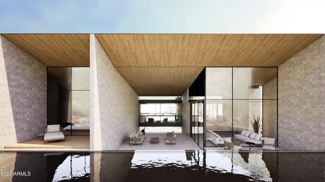 a view of a house with a patio