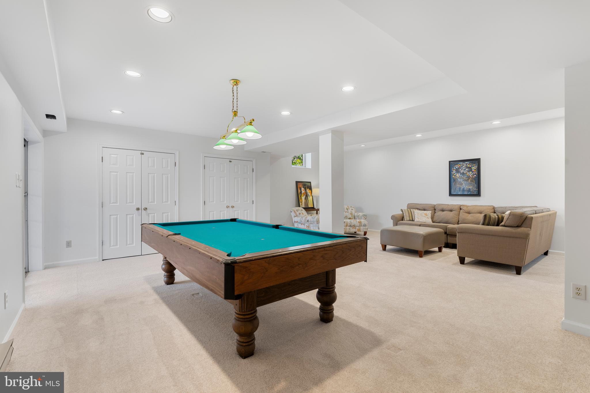 10 7 Springs Court Phoenix, MD 21131 - Photo 40 of 64 a room with pool table and furniture