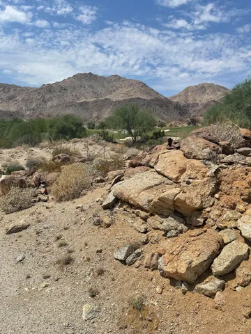 a view of a mountain in the distance