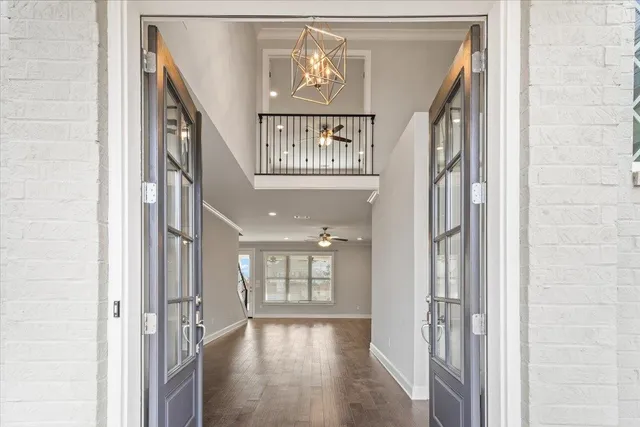 a view of an entryway