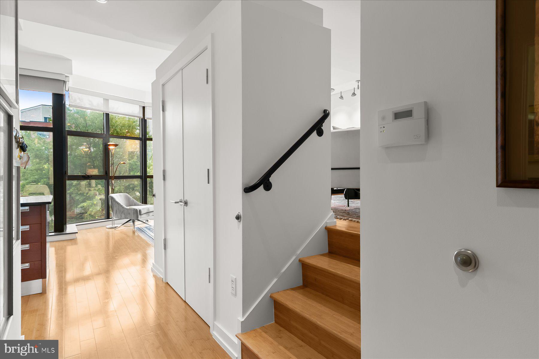 1413 P Street Northwest, Unit 301 Washington, DC 20005 - Photo 5 of 25 Leading to the Versatile Loft Space