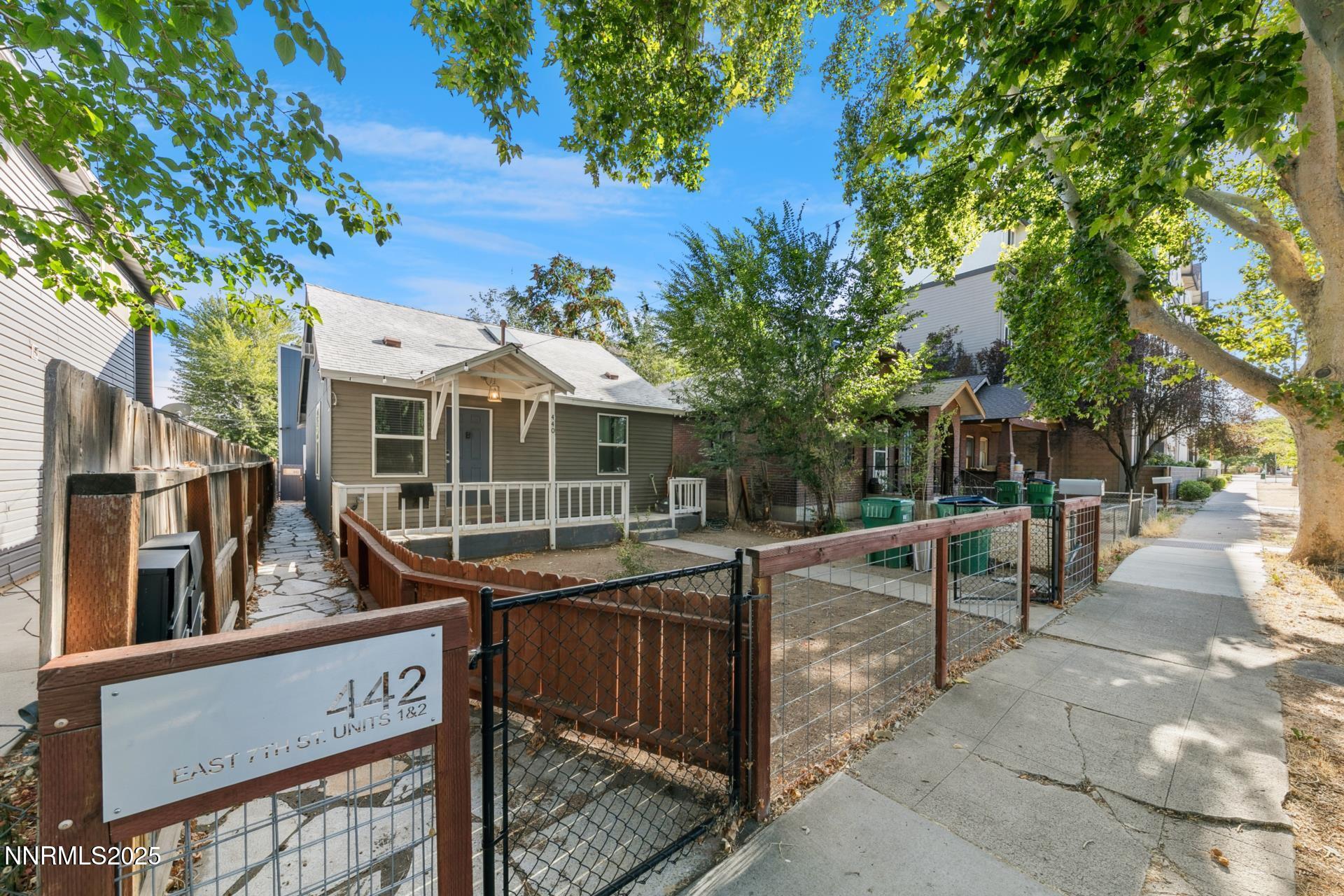 440 East 7th Street Reno, NV 89512 - Photo 13 of 14 a view of a house with a yard