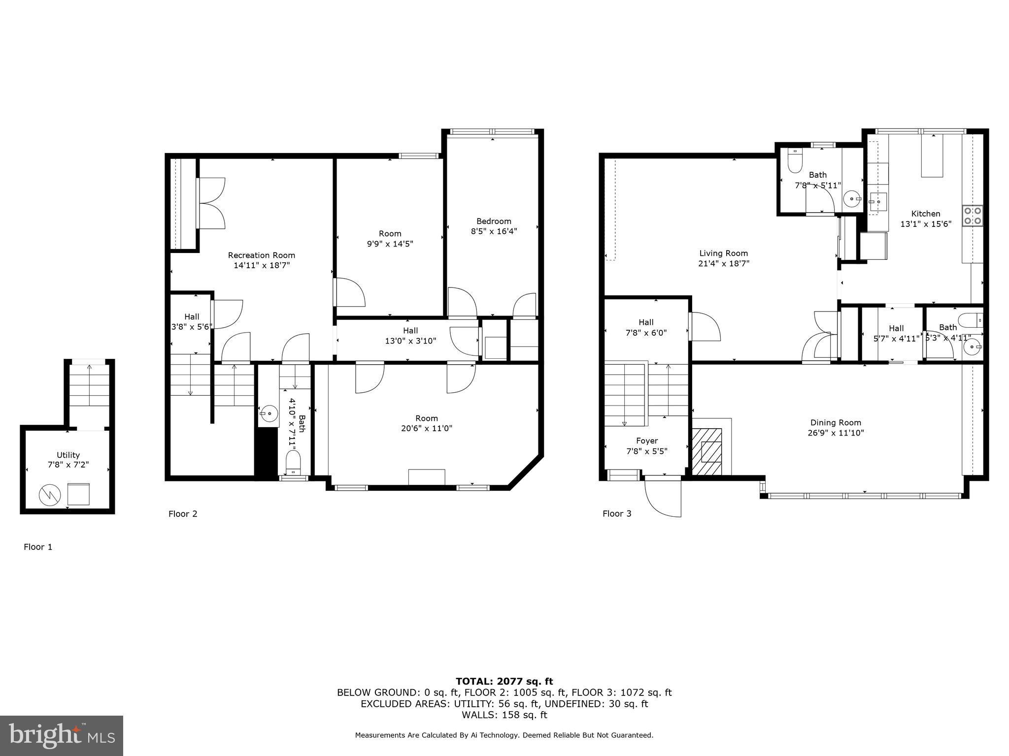 212 Duke Of Gloucester Street Annapolis, MD 21401 - Photo 23 of 23 a picture of a floor plan