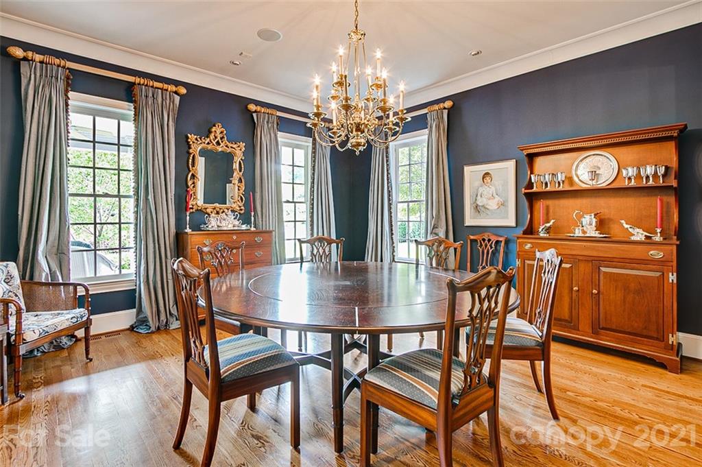 2215 Old Lexington Road Asheboro, NC 27205 - Photo 14 of 48 a view of a dining room with furniture window and outside view