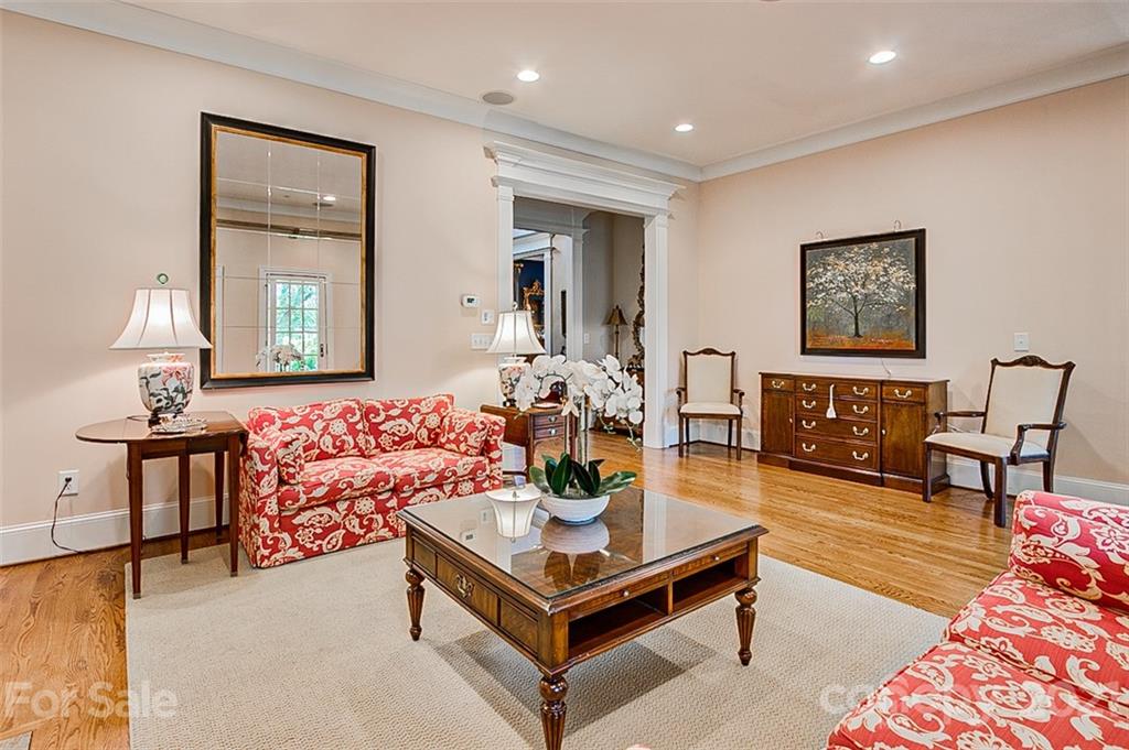 2215 Old Lexington Road Asheboro, NC 27205 - Photo 5 of 48 a living room with furniture and wooden floor