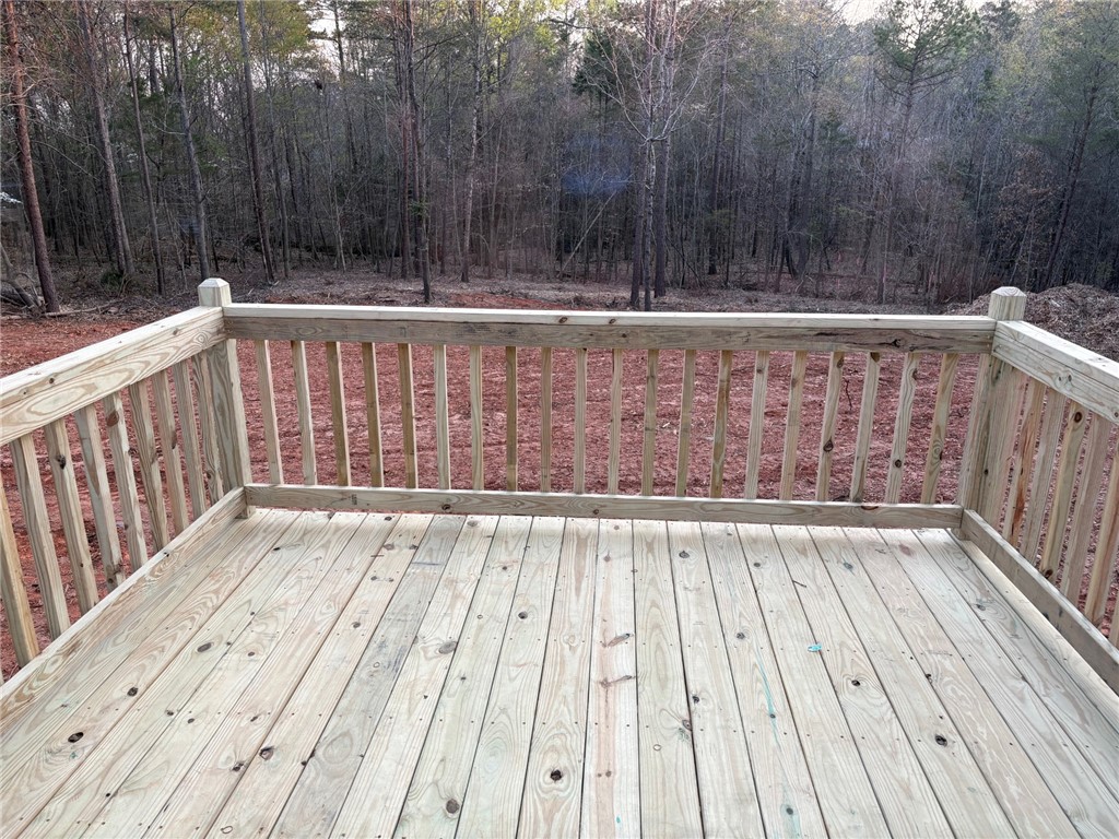 54 Walkers Corner Iva, SC 29655 - Photo 8 of 8 Back deck