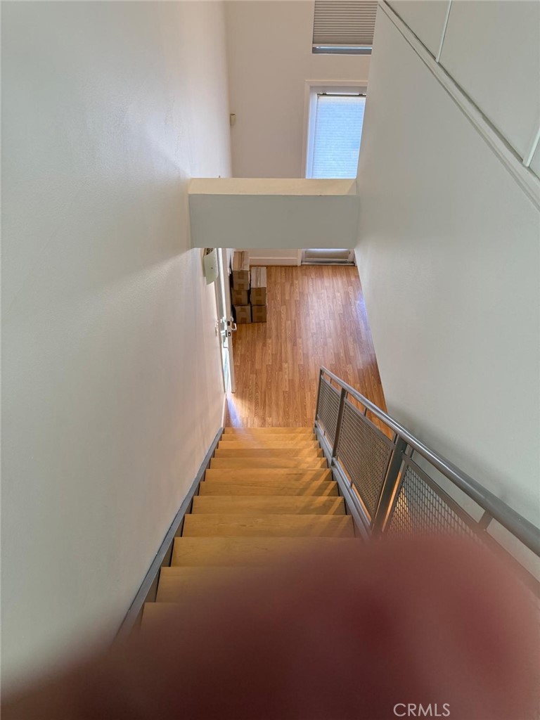 550 South Brea Boulevard Brea, CA 92821 - Photo 11 of 17 a view of a hallway with wooden floor