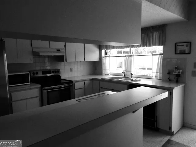 a close view of closet