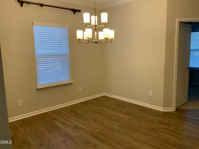 wooden floor in an empty room