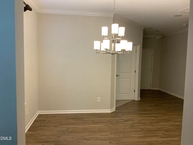 a view of empty room with a window