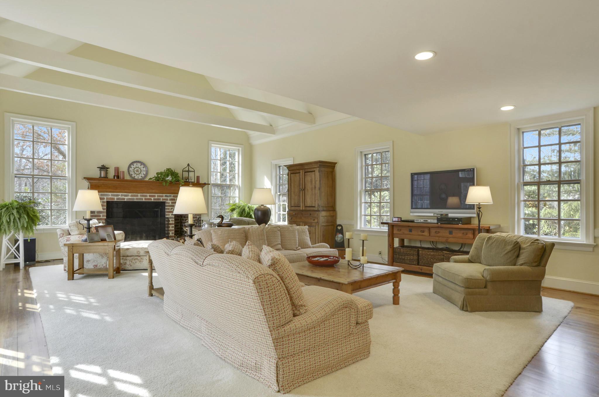 11400 Skipwith Lane Potomac, MD 20854 - Photo 6 of 25 Great Room with fireplace