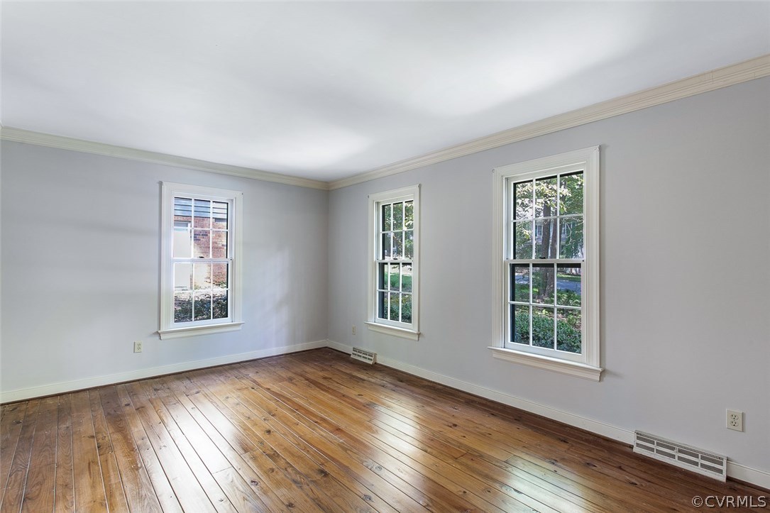 3312 Fortunes Ridge Road Midlothian, VA 23112 - Photo 14 of 29 BIG formal living room w/wood floors and crown mou