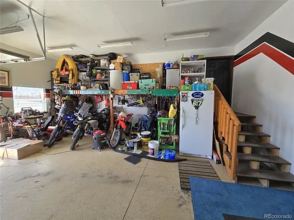 a view of storage and utility room