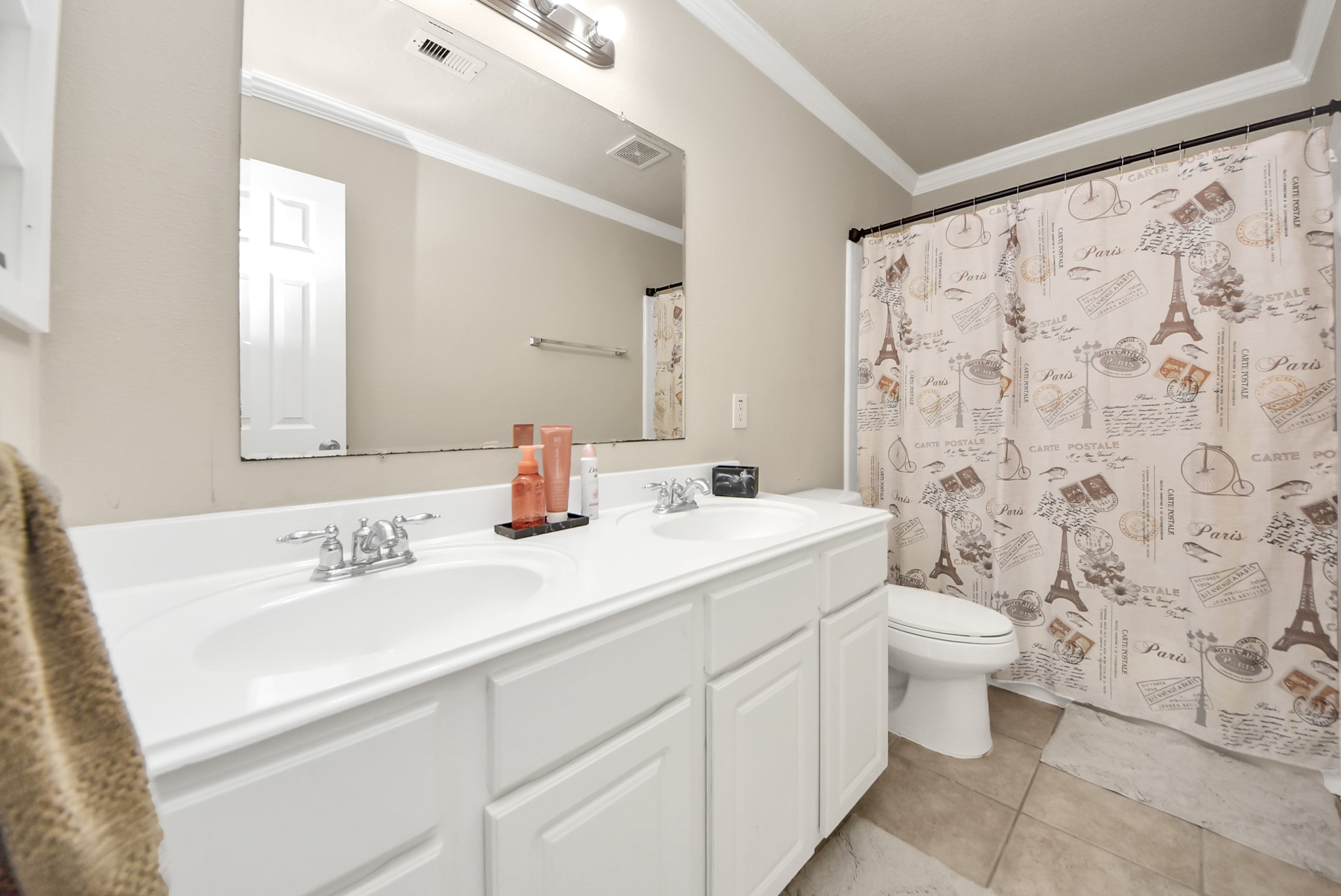 18715 Keystone Oak Street Houston, TX 77084 - Photo 39 of 50 a bathroom with a sink toilet and shower