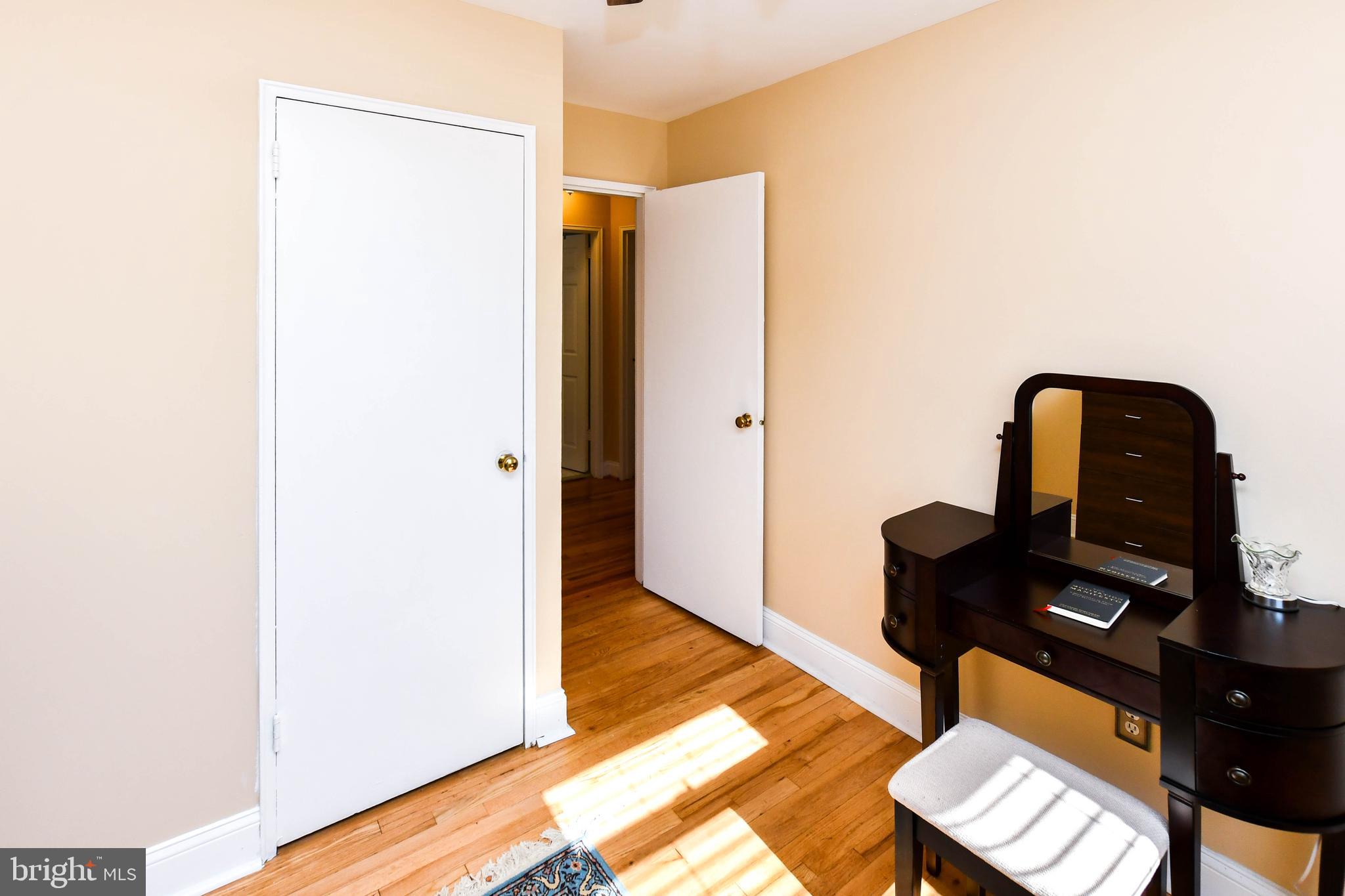6714 Darby Road Hyattsville, MD 20784 - Photo 19 of 35 a view of workspace with wooden floor
