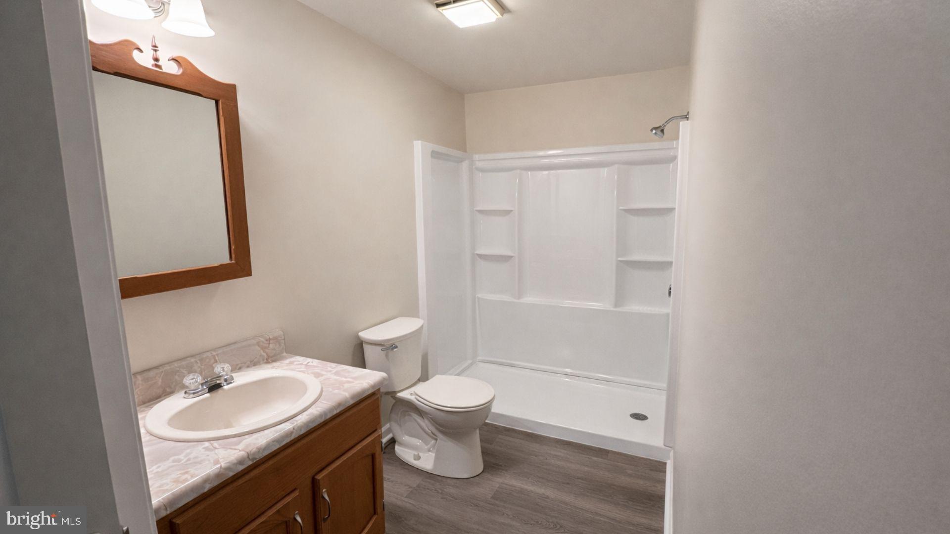 2134 Cemetery Road Seven Valleys, PA 17360 - Photo 8 of 10 a bathroom with a sink a toilet and shower