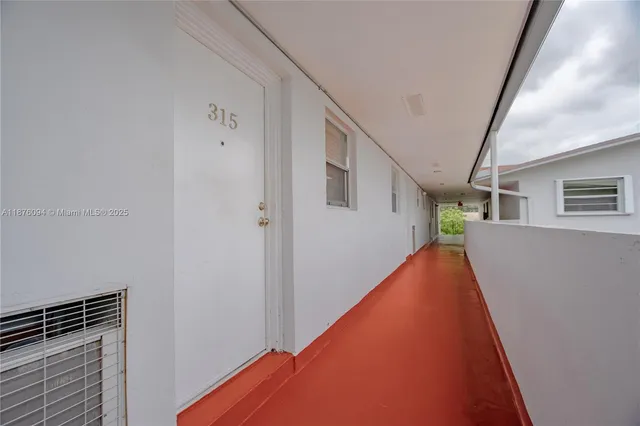 a view of a staircase