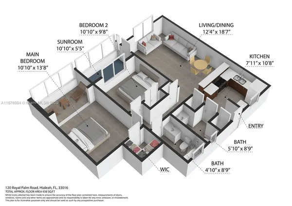 $245,000 | 120 Royal Palm Road, Unit 315, Hialeah Gardens, FL 33016