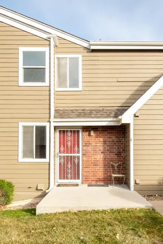 a view of a house with a outdoor space