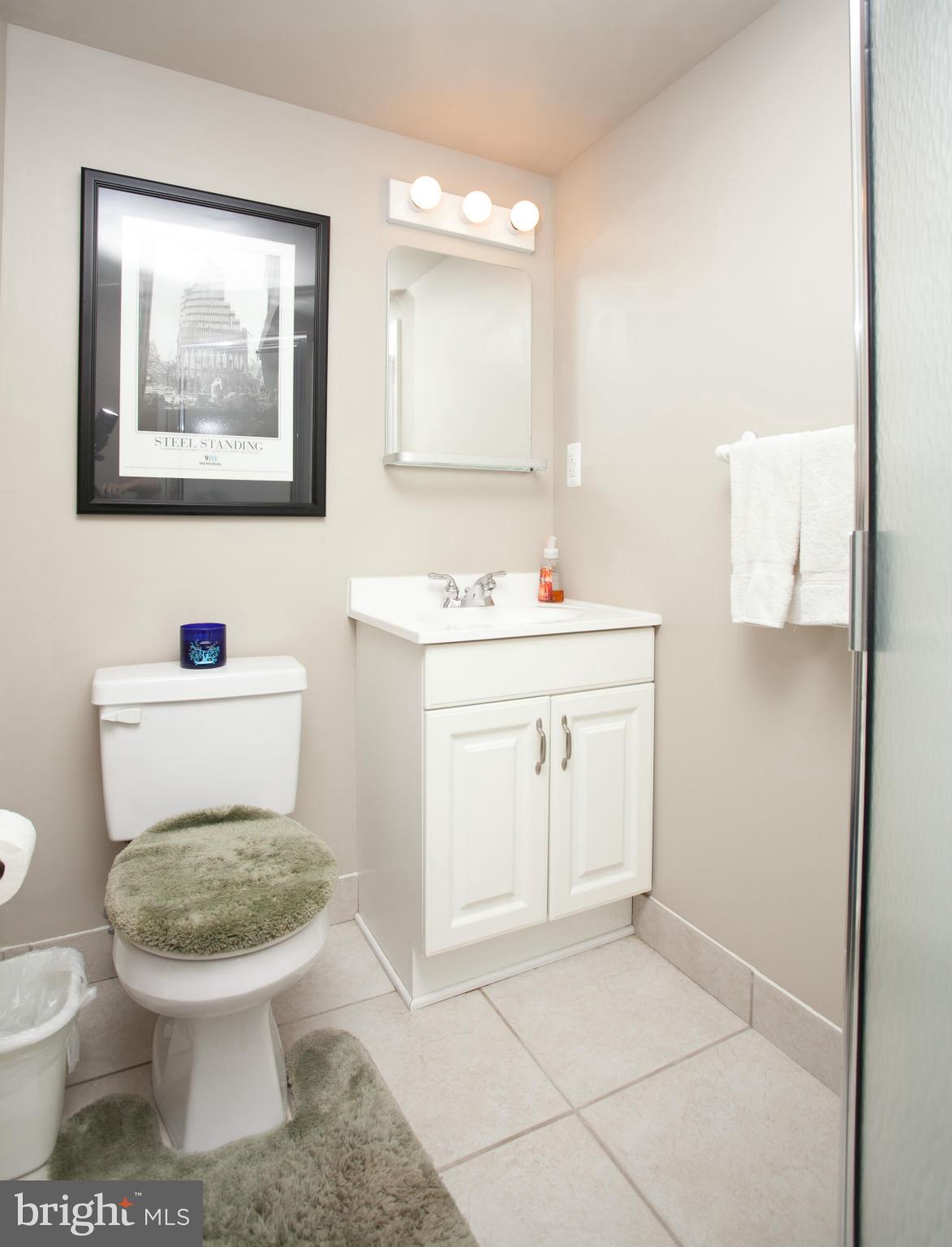 12929 Cunninghill Cove Road Baltimore, MD 21220 - Photo 24 of 28 Lower Level Full Bath w/Ceramic Tile Floors