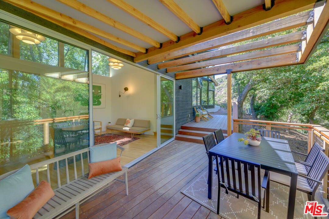 1847 Calgary Lane Los Angeles, CA 90077 - Photo 14 of 43 a view of porch with seating area