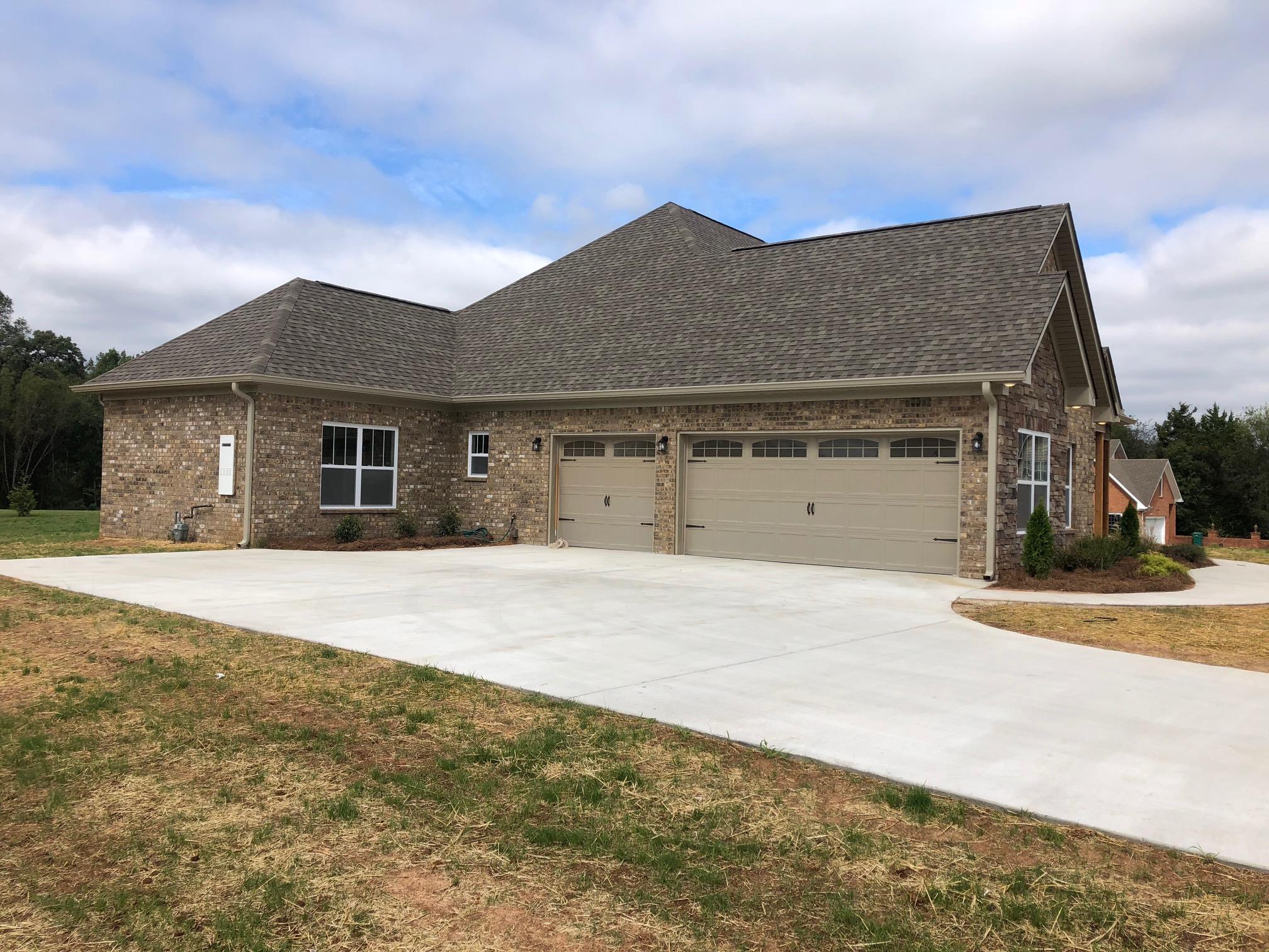 3 car attached garage