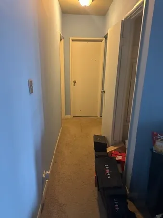 view of room with window