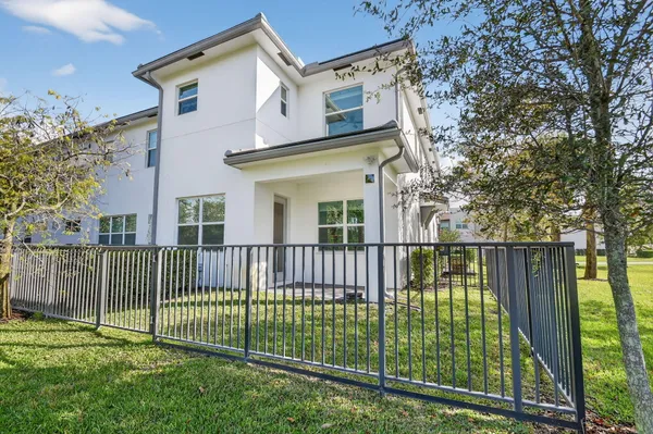 a view of a house with a balcony