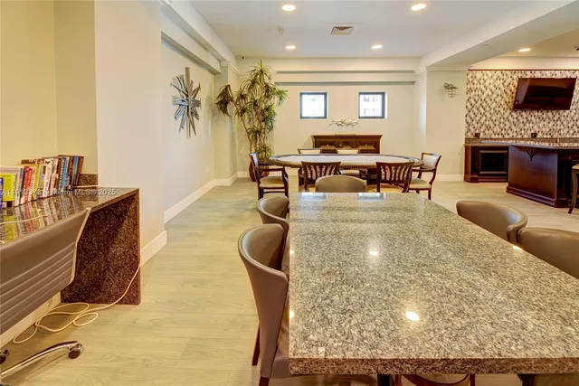 a very nice looking room with a large window