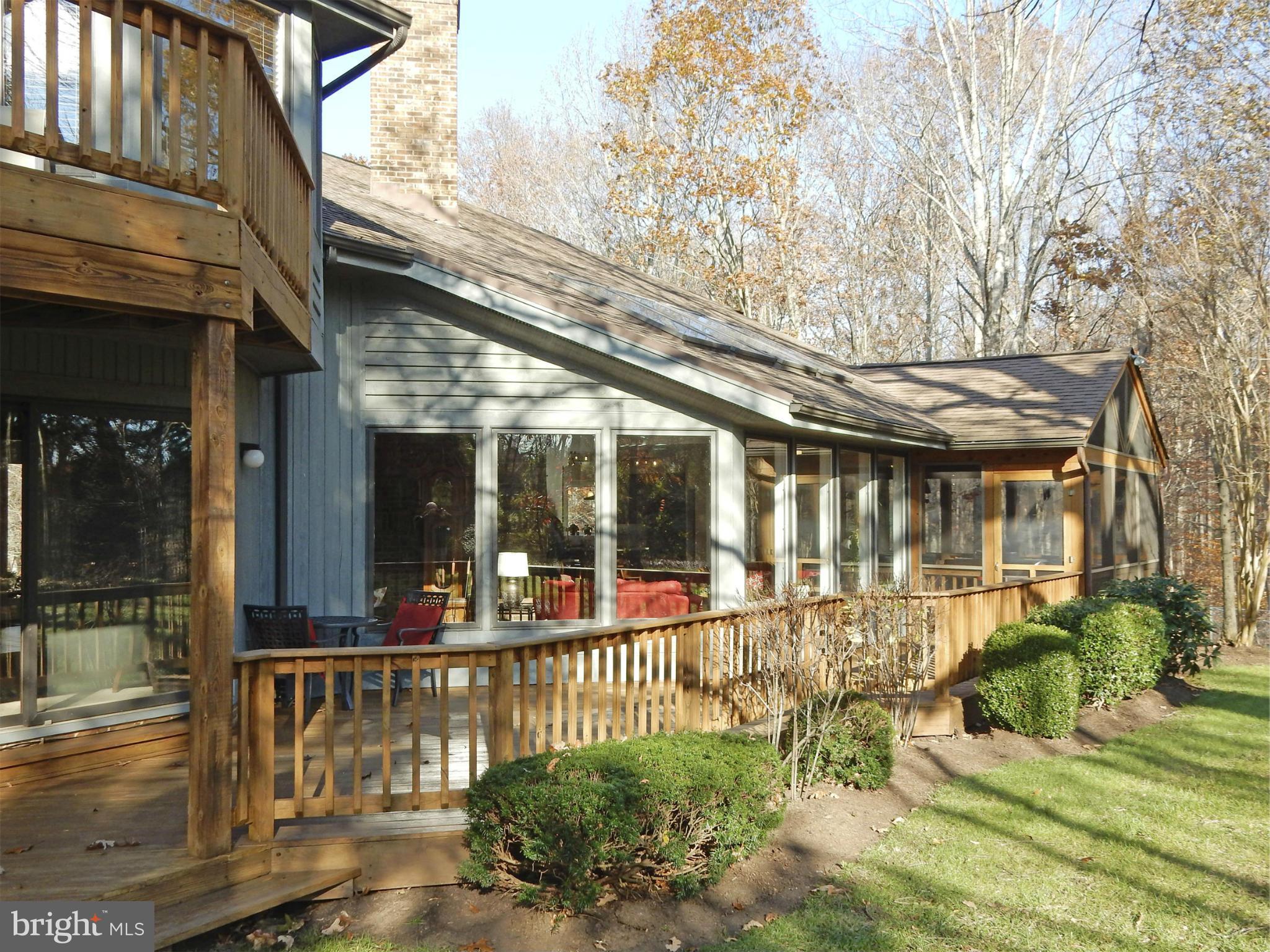 5503 Rixeyville Road Rixeyville, VA 22737 - Photo 23 of 30 Back deck and screen porch