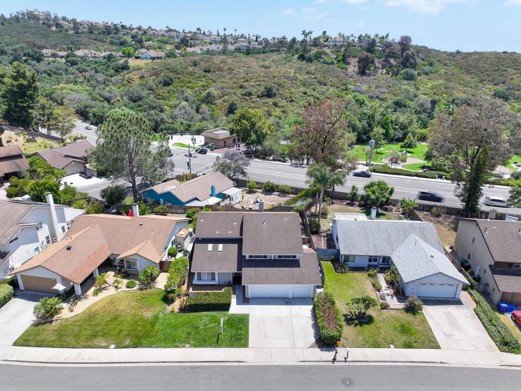 4595 Blackwell Road Oceanside, CA 92056 - Photo 45 of 47 an aerial view of residential houses with outdoor space