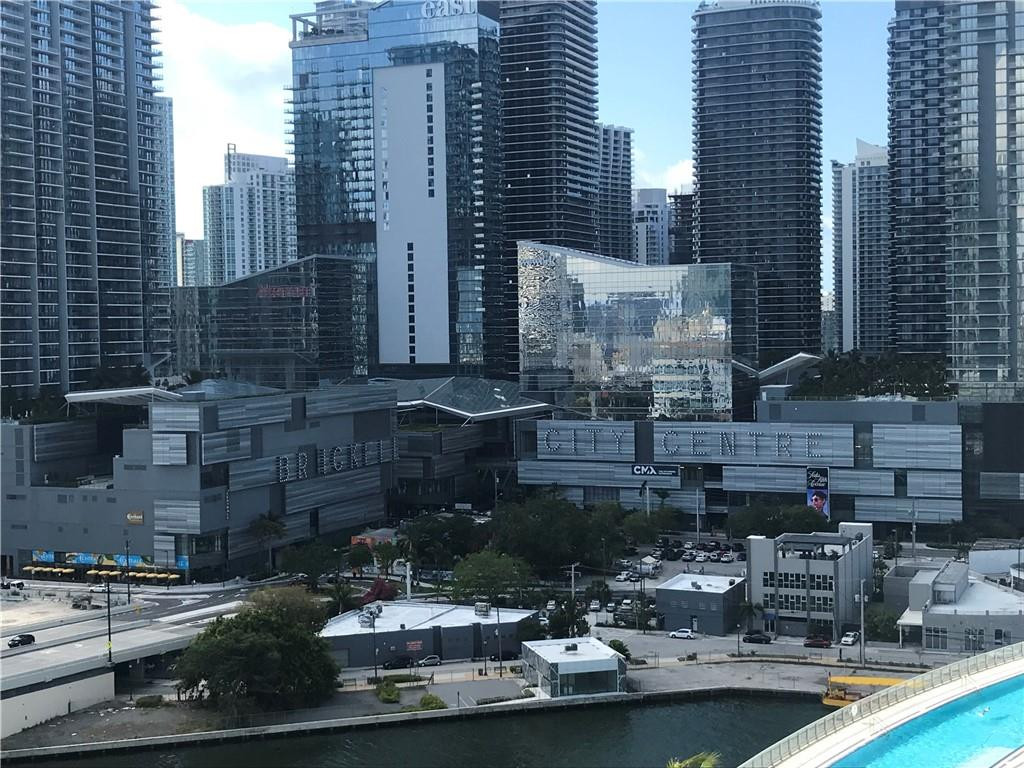 90 Southwest 3rd Street, Unit 1802 Miami, FL 33130 - Photo 21 of 50 a view of a lake with tall buildings